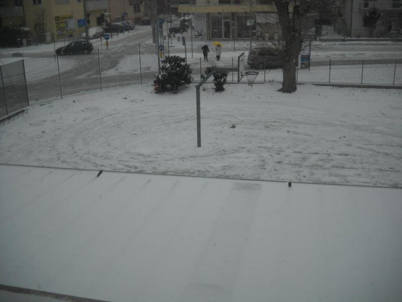 Nevicata Febbraio 2012, Parrocchia di Rivazzurra